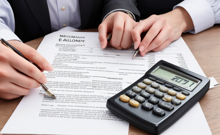 calcul montant pension alimentaire
