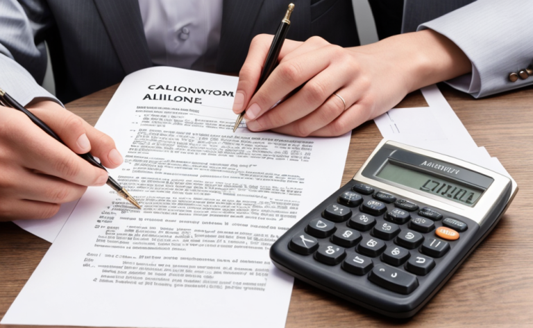 calcul pension alimentaire